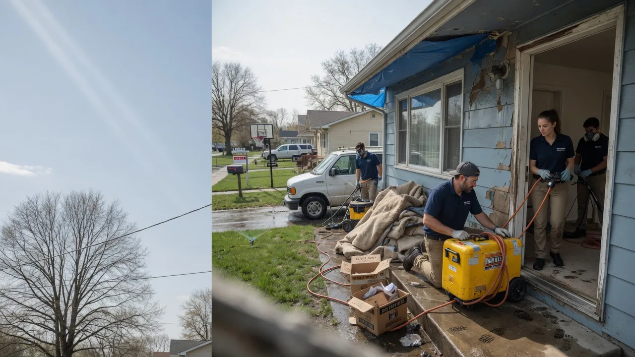 Basement Flood Cleanup in Grafton, IL near me